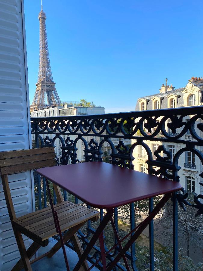 Outstanding 2 Bedrooms With A Terrific Eiffel Tower View Paris Exterior photo